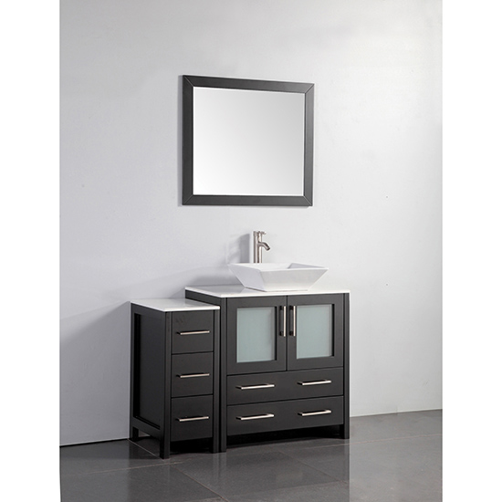 42 Inch Single Sink Bathroom Vanity Set