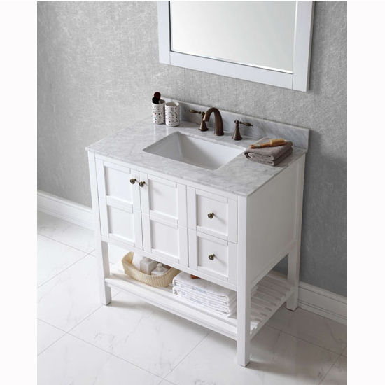 Bathroom Vanities, 36'' Winterfell Single Sink Bathroom Vanity Set in ...