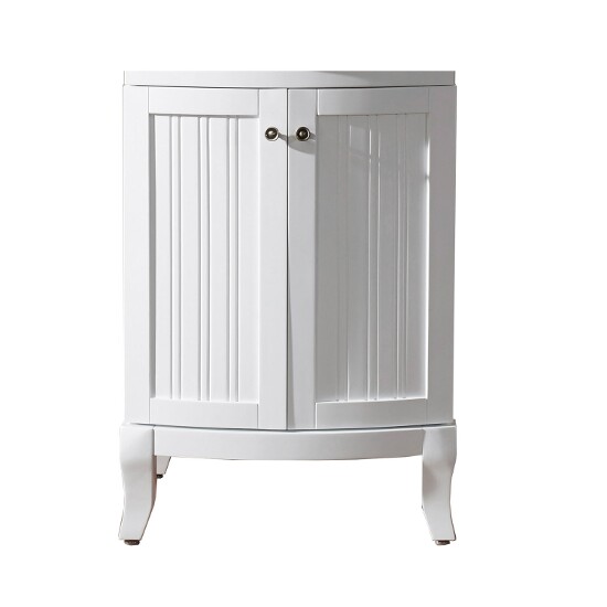 Cabinet Only, White - White Background