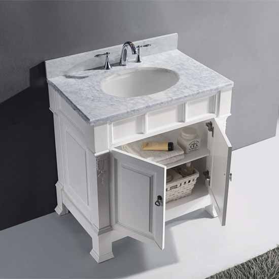 Bathroom Vanities, 36'' Huntshire Single Round or Square Sink Bathroom