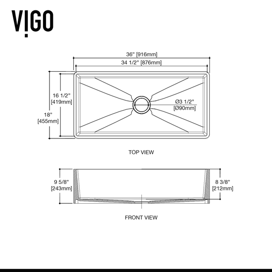 Vig Vgra3618sf Sink Dimensions S3 