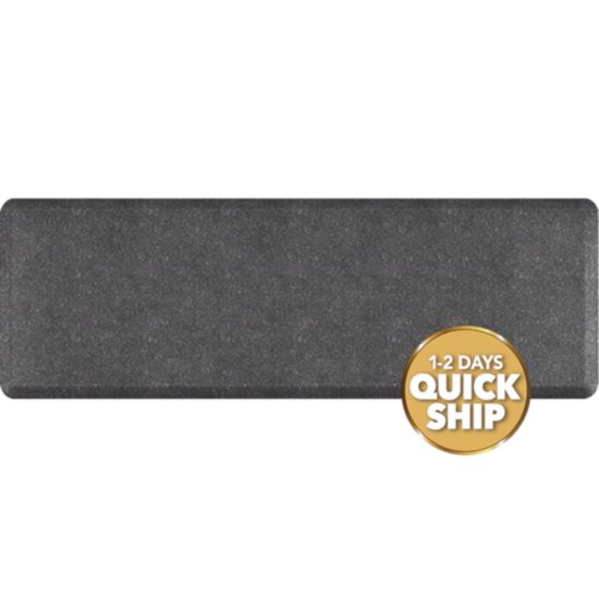 WellnessMats 36 x 24-Inch Gray Original Anti-Fatigue Kitchen Mat
