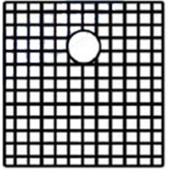 Noah Collection - Matching Sink Grid, 17" W x 18" D, 1 Grid