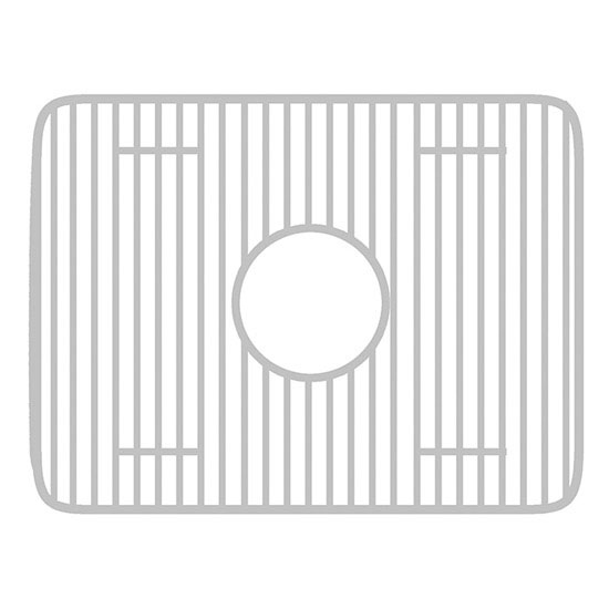 Whitehaus - Fireclay Sink Grid - Rectangular Shape, Stainless Steel