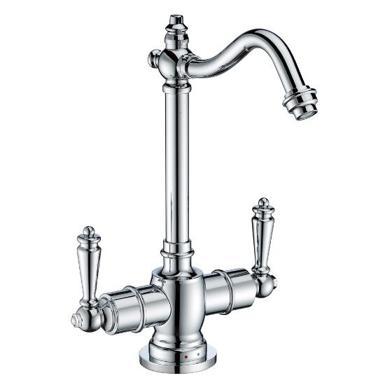 Point of Use Hot/Cold Water Drinking Faucet with Traditional Swivel ...