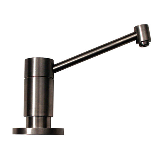 Whitehaus FX Navigator Kitchen Soap/Lotion Dispenser, Solid Stainless Steel