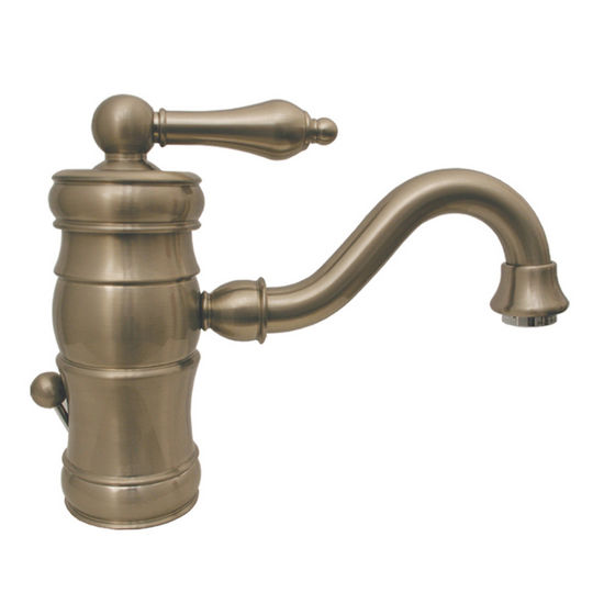 Whitehaus - Single Hole/Single Lever Faucet, Brushed Nickel
