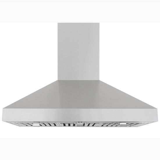 Windster Wall-Mount Range Hood with 8-9' Duct Cover Included, Stainless Steel, 30"-48" W